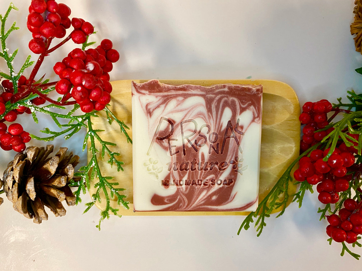 winter candied apple soap