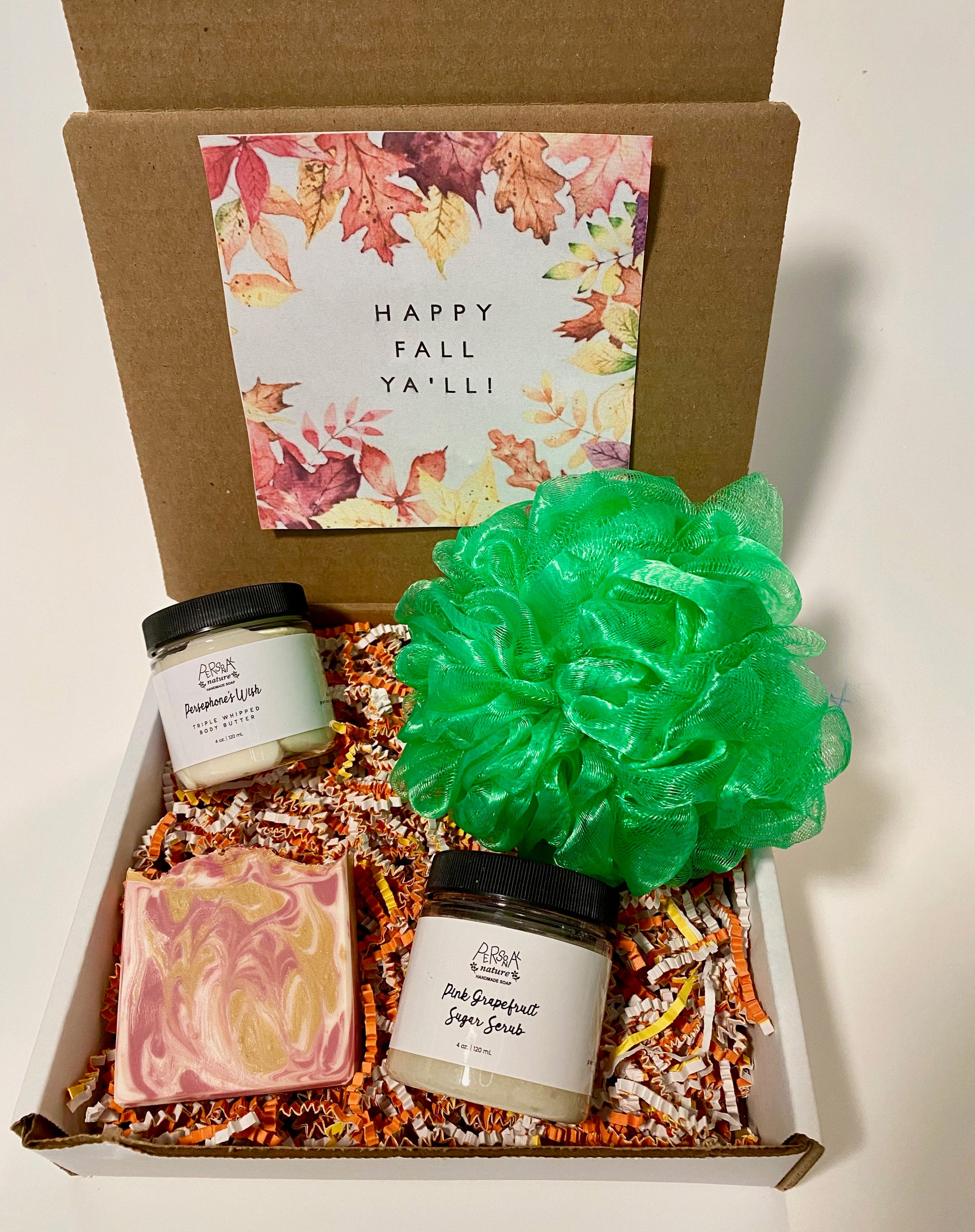 fall soap gift box