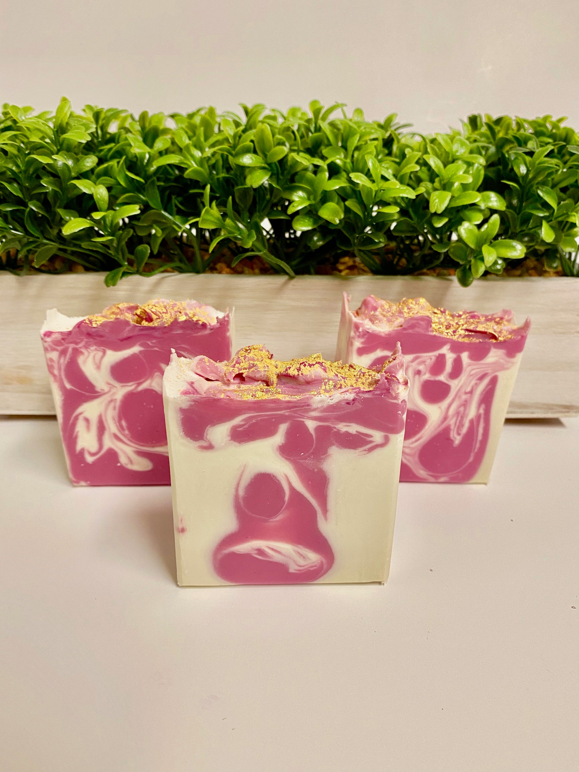 lilith, soap, cold processed, pink, valentines